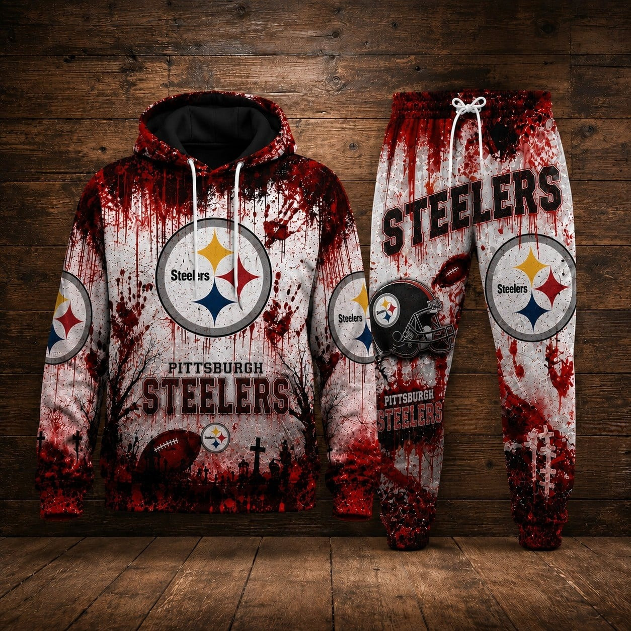 Glamasiacorner Unisex Pittsburgh Steelers Hoodie - Football
