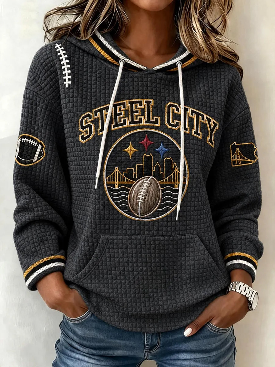 Glamasiacorner Unisex Pittsburgh Steelers Hoodie - Football