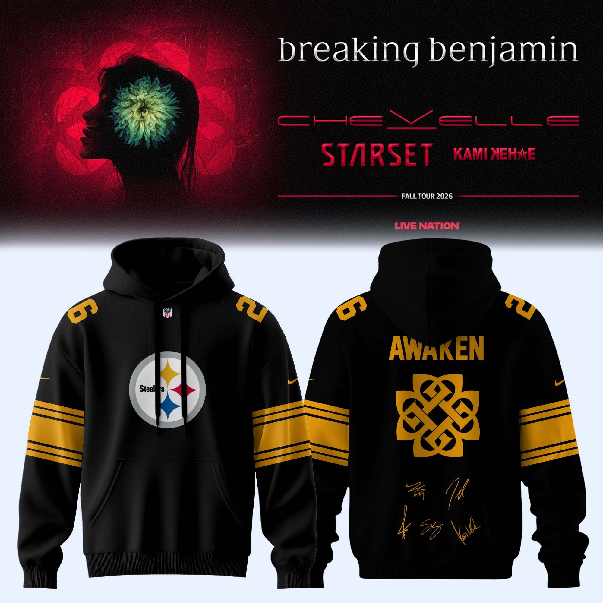Glamasiacorner Unisex Pittsburgh Steelers Hoodie - Game Day