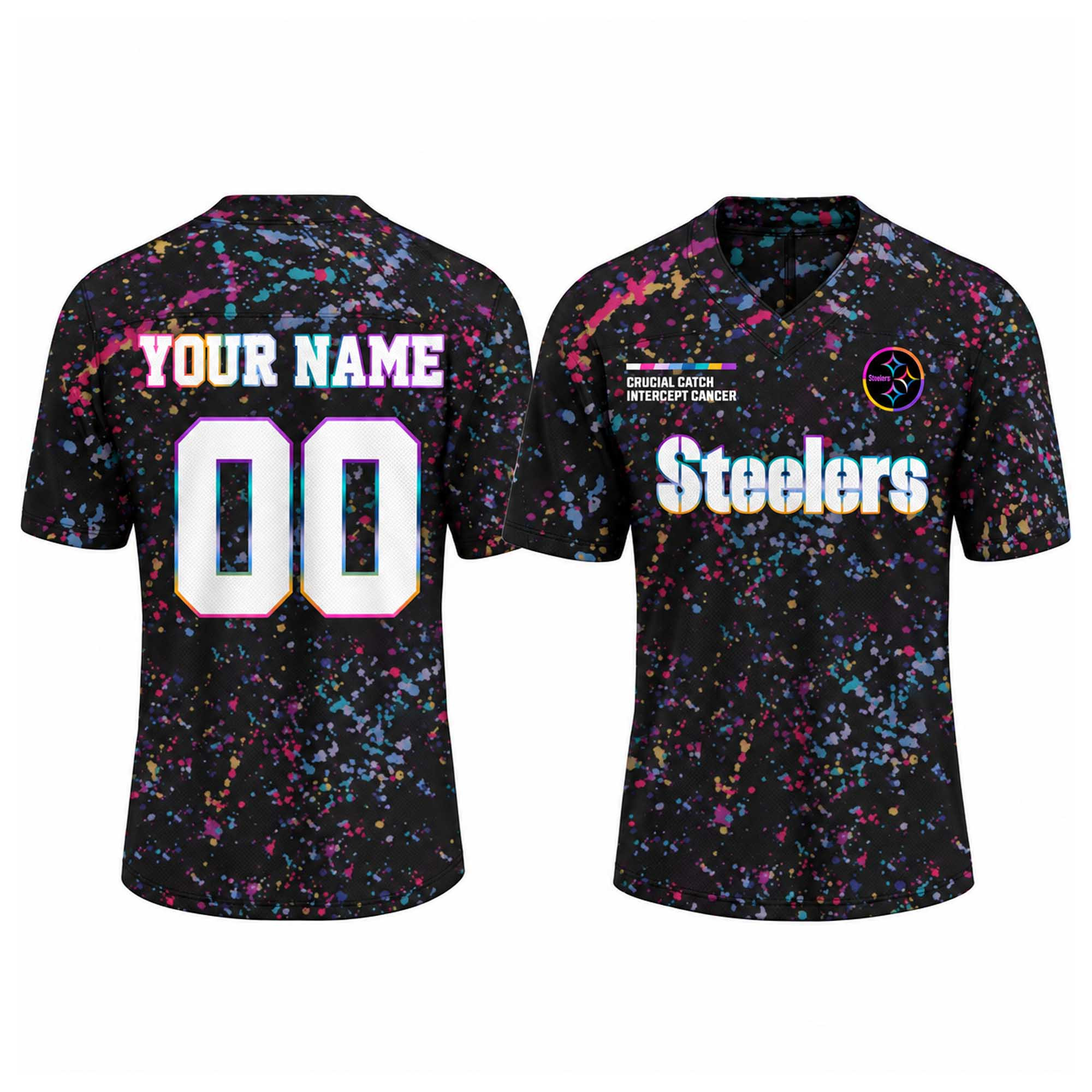 Glamasiacorner Unisex Pittsburgh Steelers Jersey
