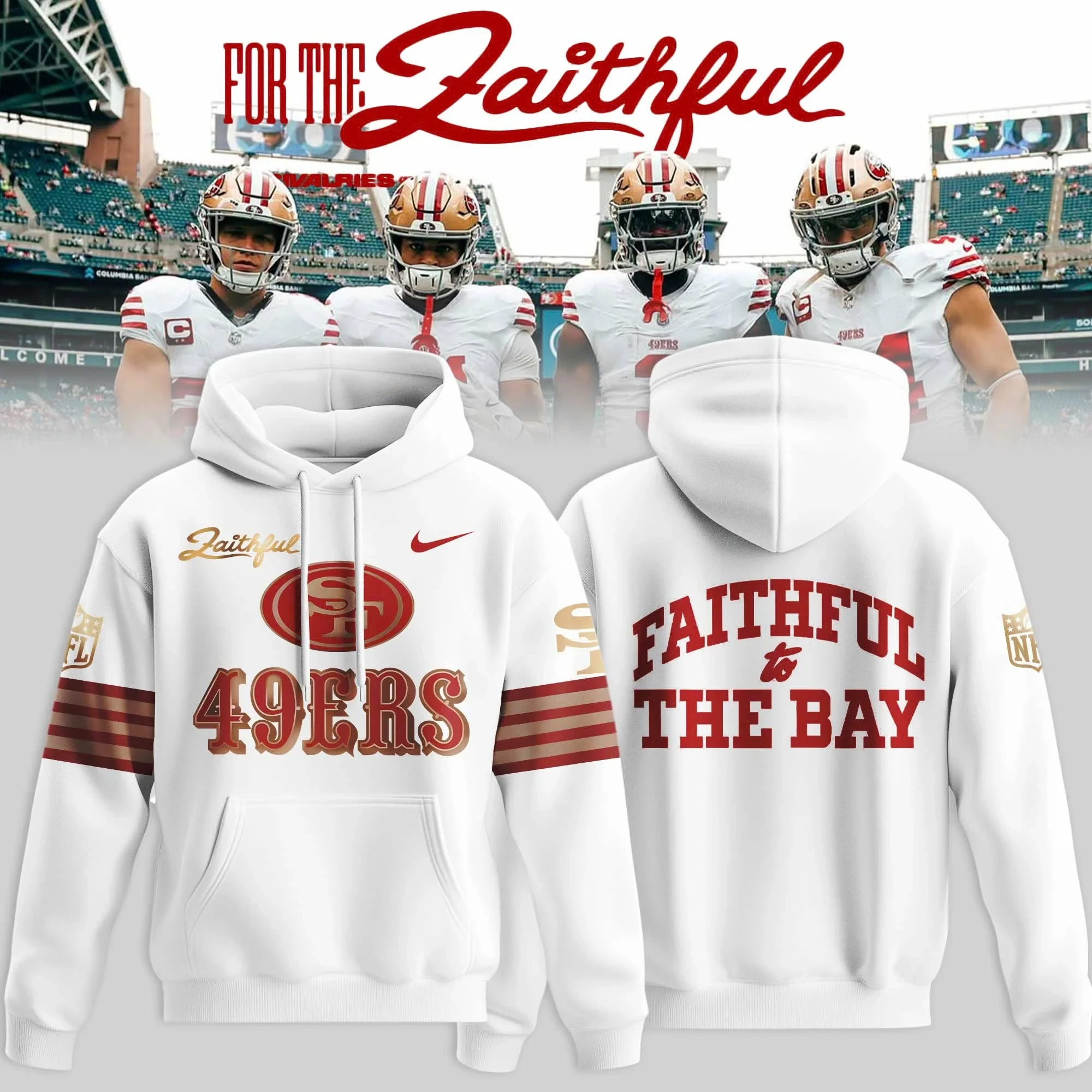 Glamasiacorner Unisex San Francisco 49ers Hoodie - Fan Gear