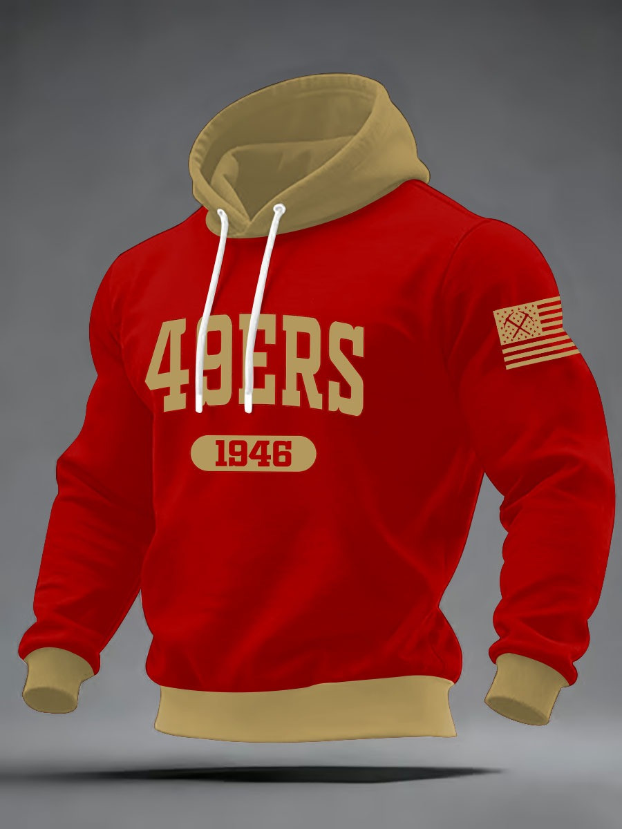 Glamasiacorner Unisex San Francisco 49ers Hoodie - Football