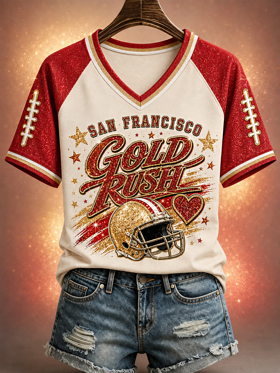 Glamasiacorner Unisex San Francisco 49ers Shirt