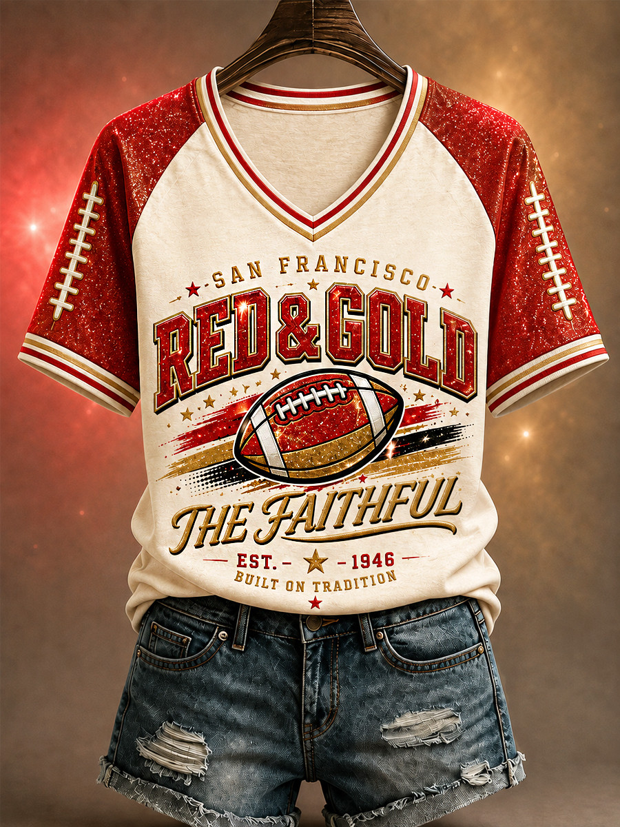 Glamasiacorner Unisex San Francisco 49ers Shirt