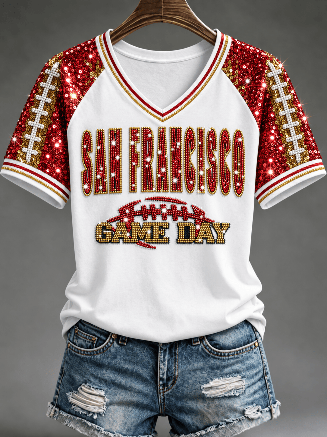 Glamasiacorner Unisex San Francisco 49ers Shirt - Game Day