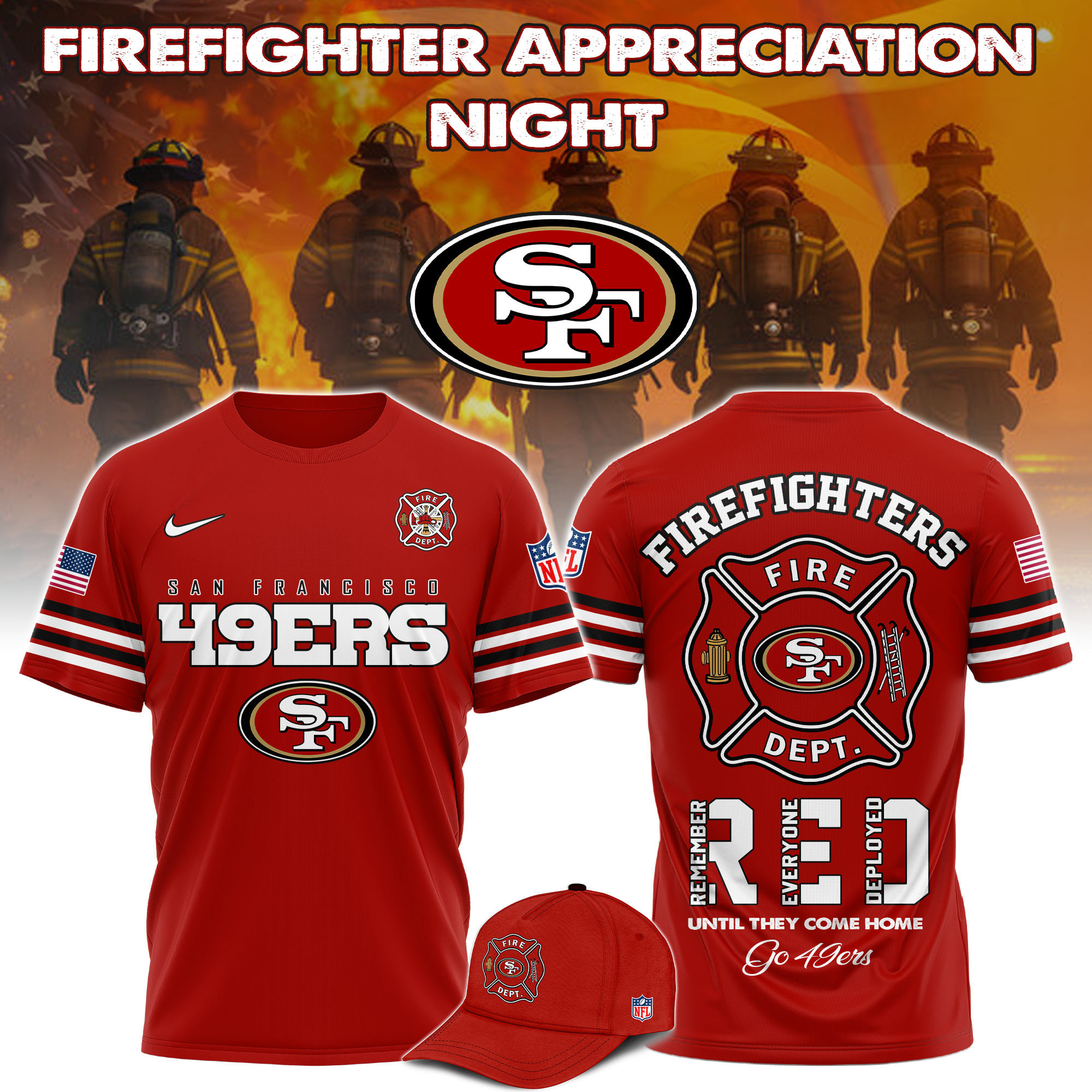 Glamasiacorner Unisex San Francisco 49ers T-Shirt