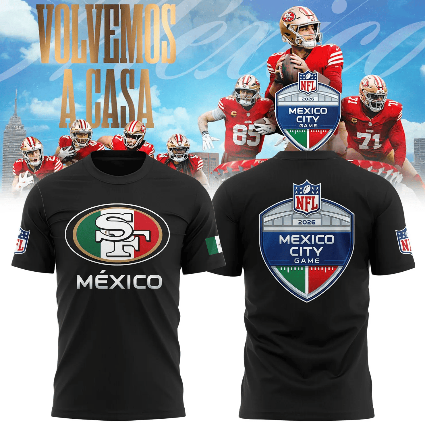 Glamasiacorner Unisex San Francisco 49ers T-Shirt