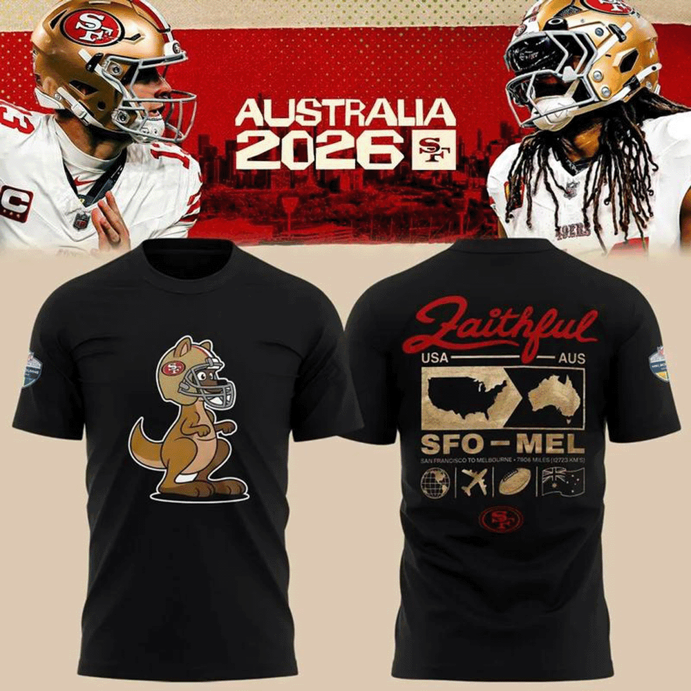 Glamasiacorner Unisex San Francisco 49ers T-Shirt
