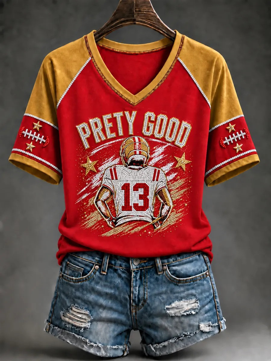 Glamasiacorner Unisex San Francisco 49ers T-Shirt - Football