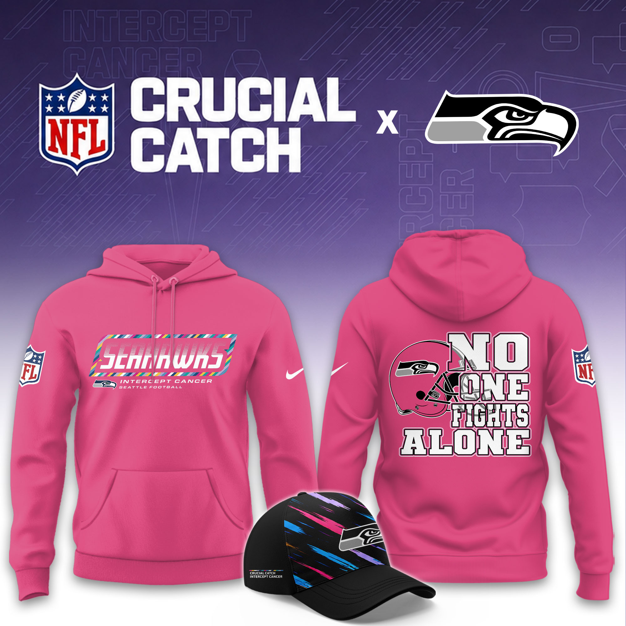 Glamasiacorner Unisex Seattle Seahawks Hoodie