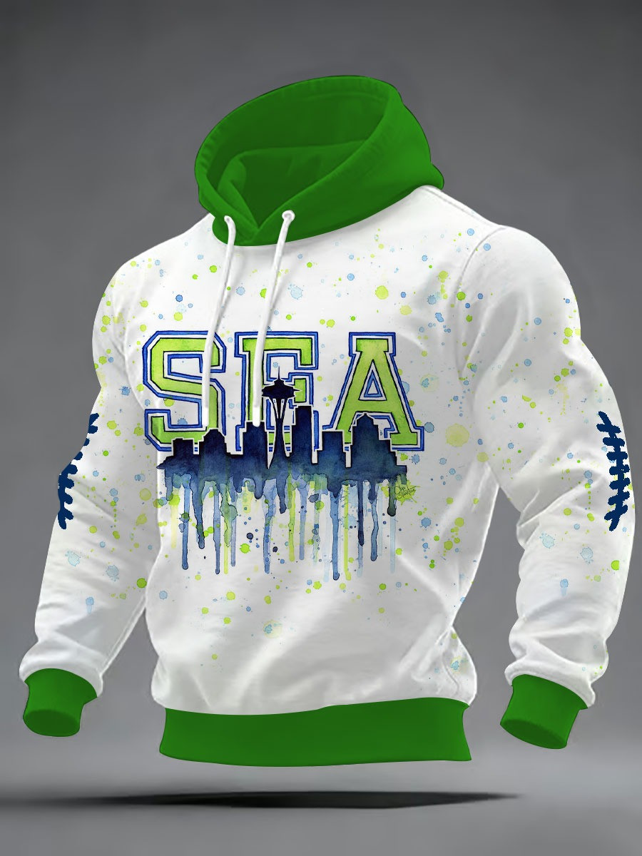 Glamasiacorner Unisex Seattle Seahawks Hoodie - Football