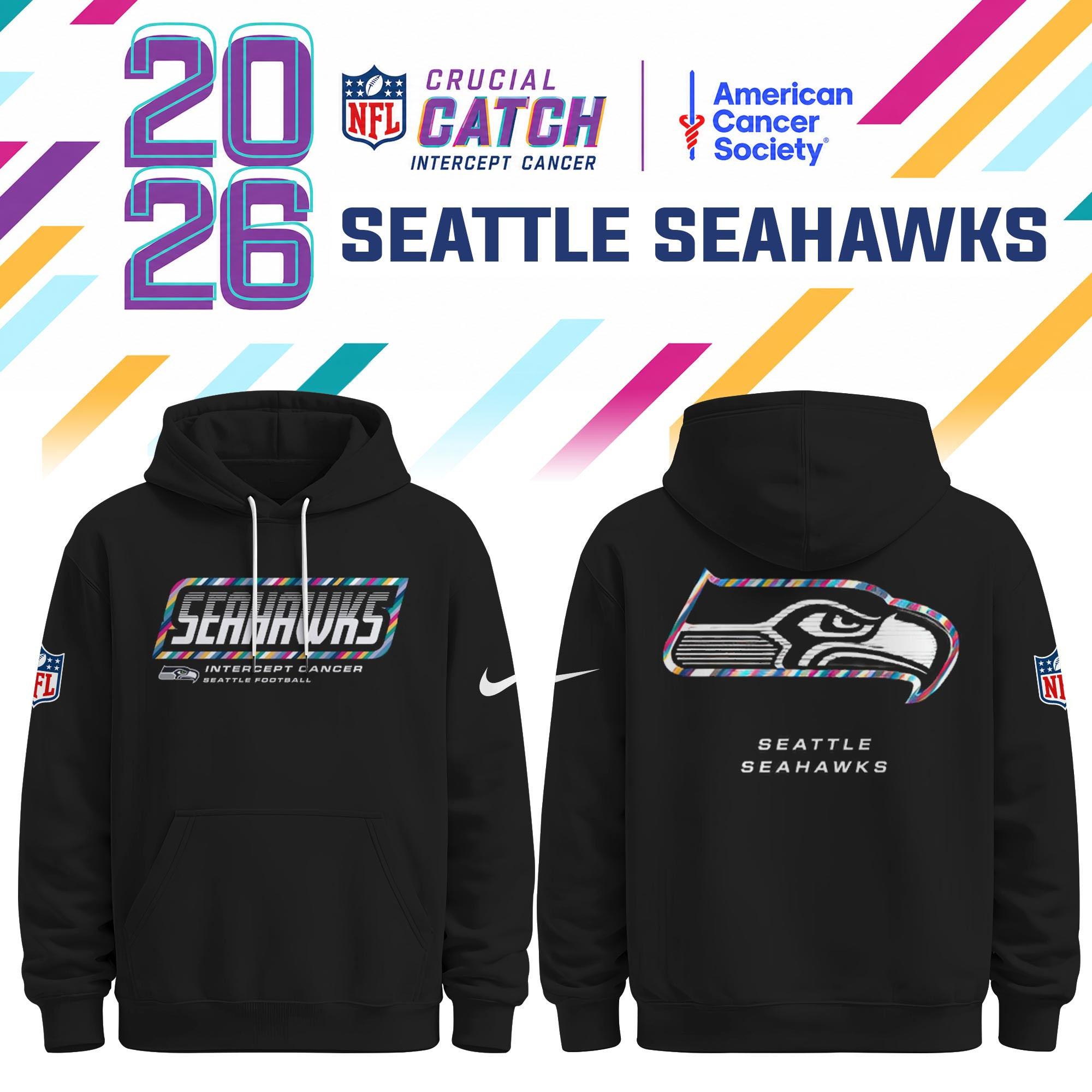 Glamasiacorner Unisex Seattle Seahawks Hoodie - Football