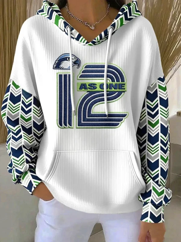 Glamasiacorner Unisex Seattle Seahawks Hoodie - Game Day Football