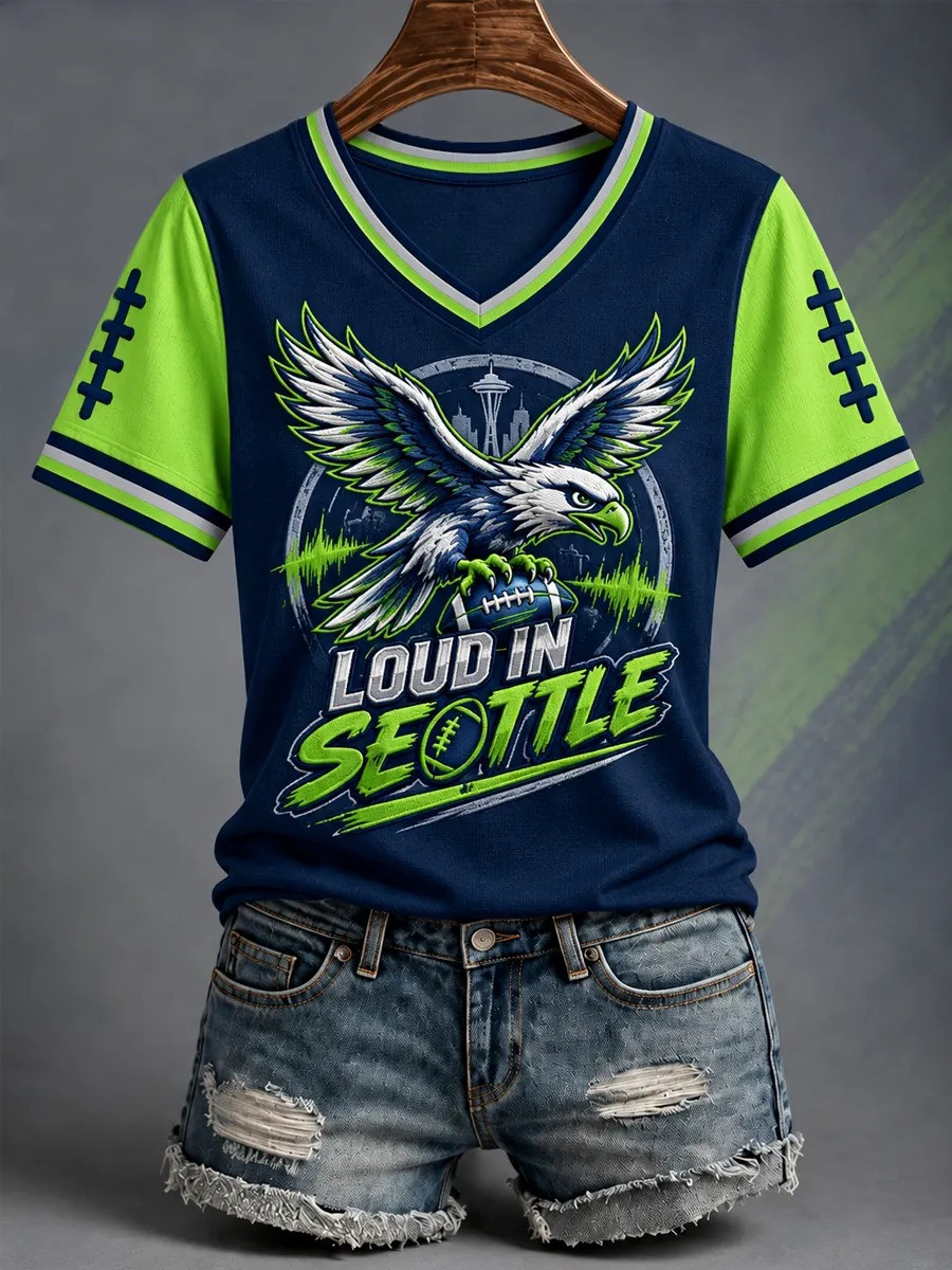 Glamasiacorner Unisex Seattle Seahawks Shirt - Game Day