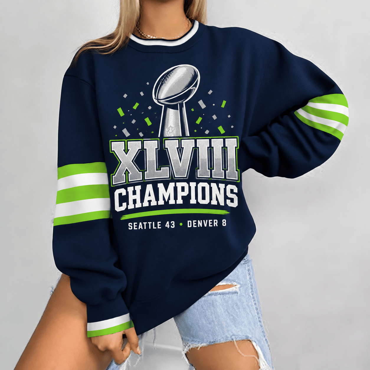 Glamasiacorner Unisex Seattle Seahawks Sweatshirt