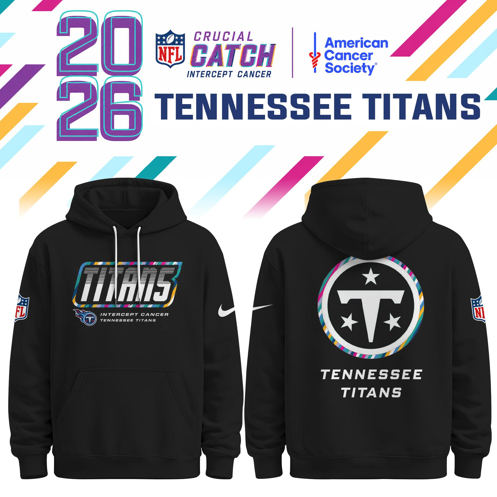 Glamasiacorner Unisex Tennessee Titans Hoodie - Football