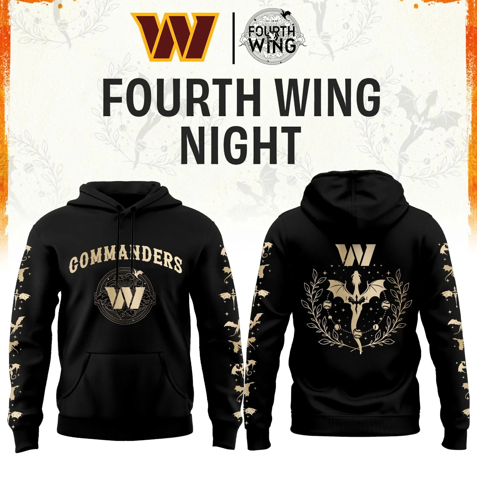 Glamasiacorner Unisex Washington Commanders Hoodie