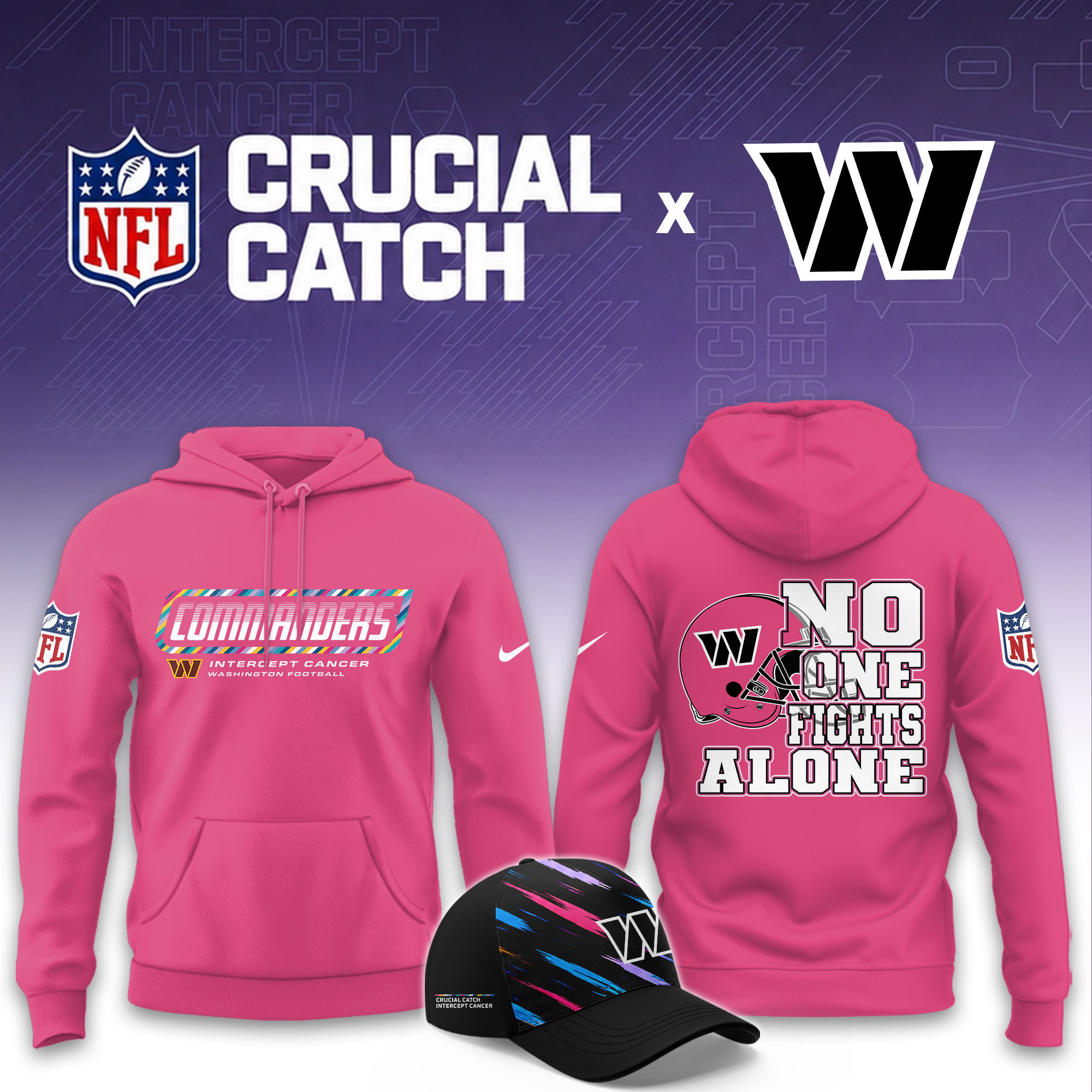 Glamasiacorner Unisex Washington Commanders Hoodie
