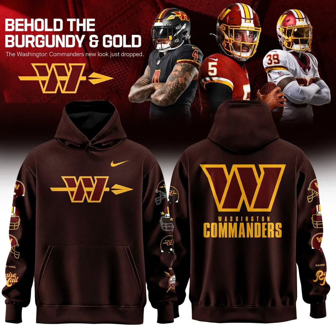 Glamasiacorner Unisex Washington Commanders Hoodie - Fan Gear