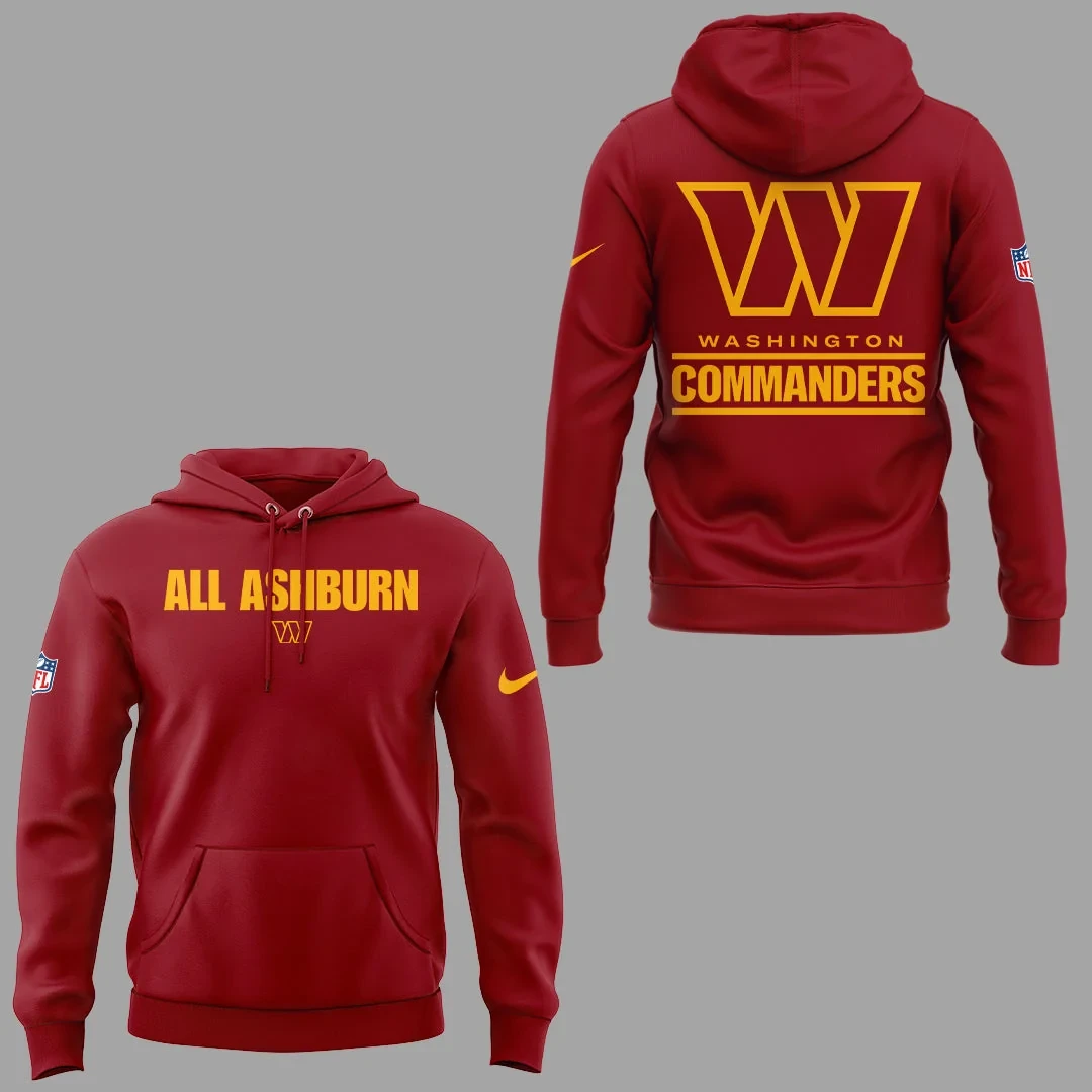 Glamasiacorner Unisex Washington Commanders Hoodie - Fan Gear
