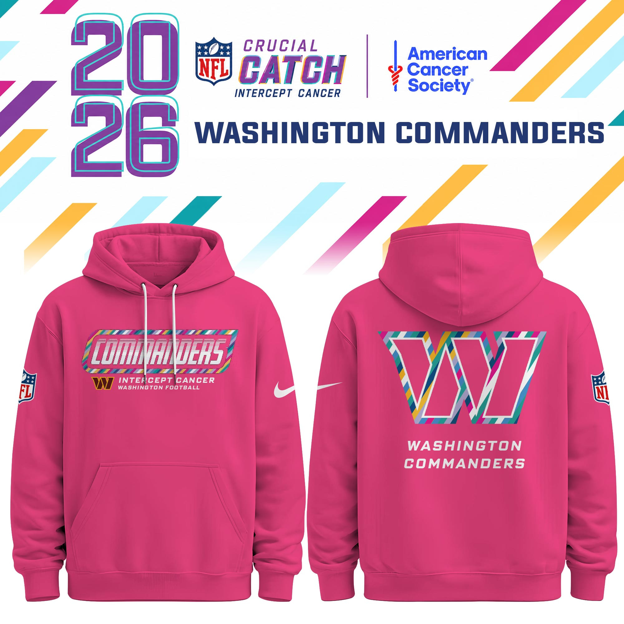 Glamasiacorner Unisex Washington Commanders Hoodie - Football Fan Gear