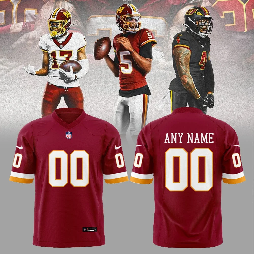 Glamasiacorner Unisex Washington Commanders Jersey