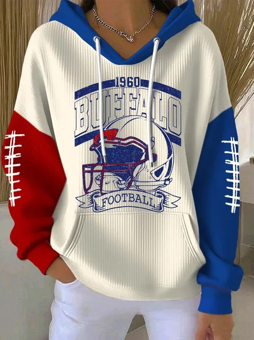Glamasiacorner Women's Buffalo Bills Hoodie - Football