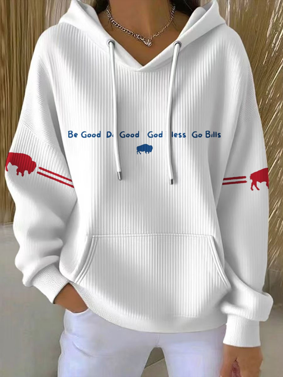 Glamasiacorner Women's Buffalo Bills Hoodie - Football