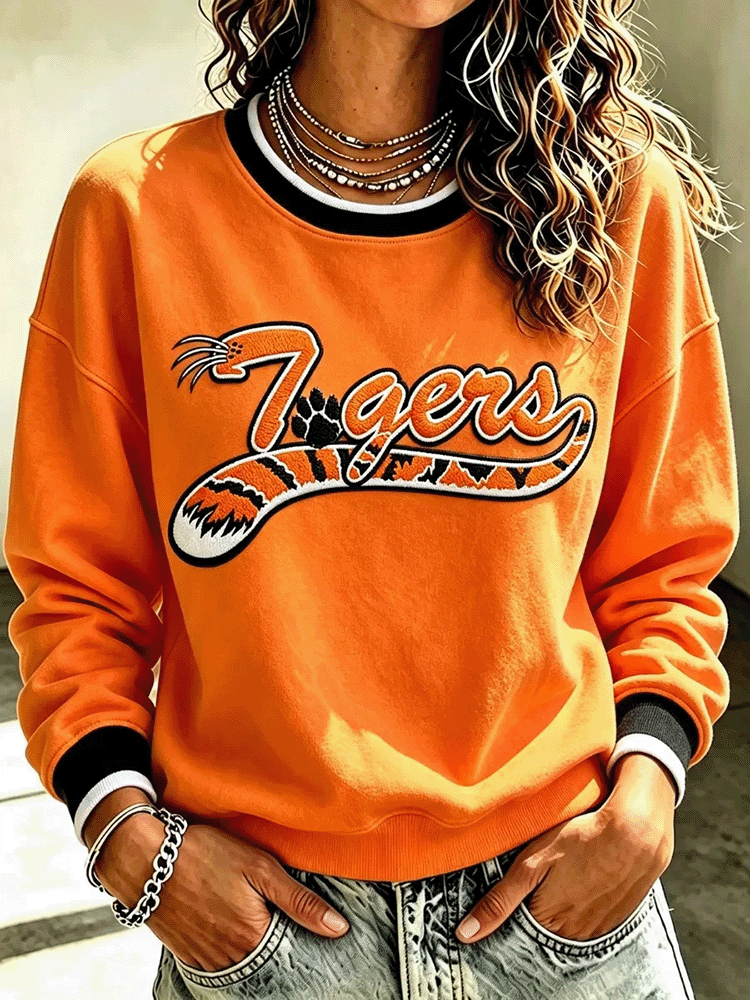 Glamasiacorner Women's Cincinnati Bengals Sweatshirt - Football