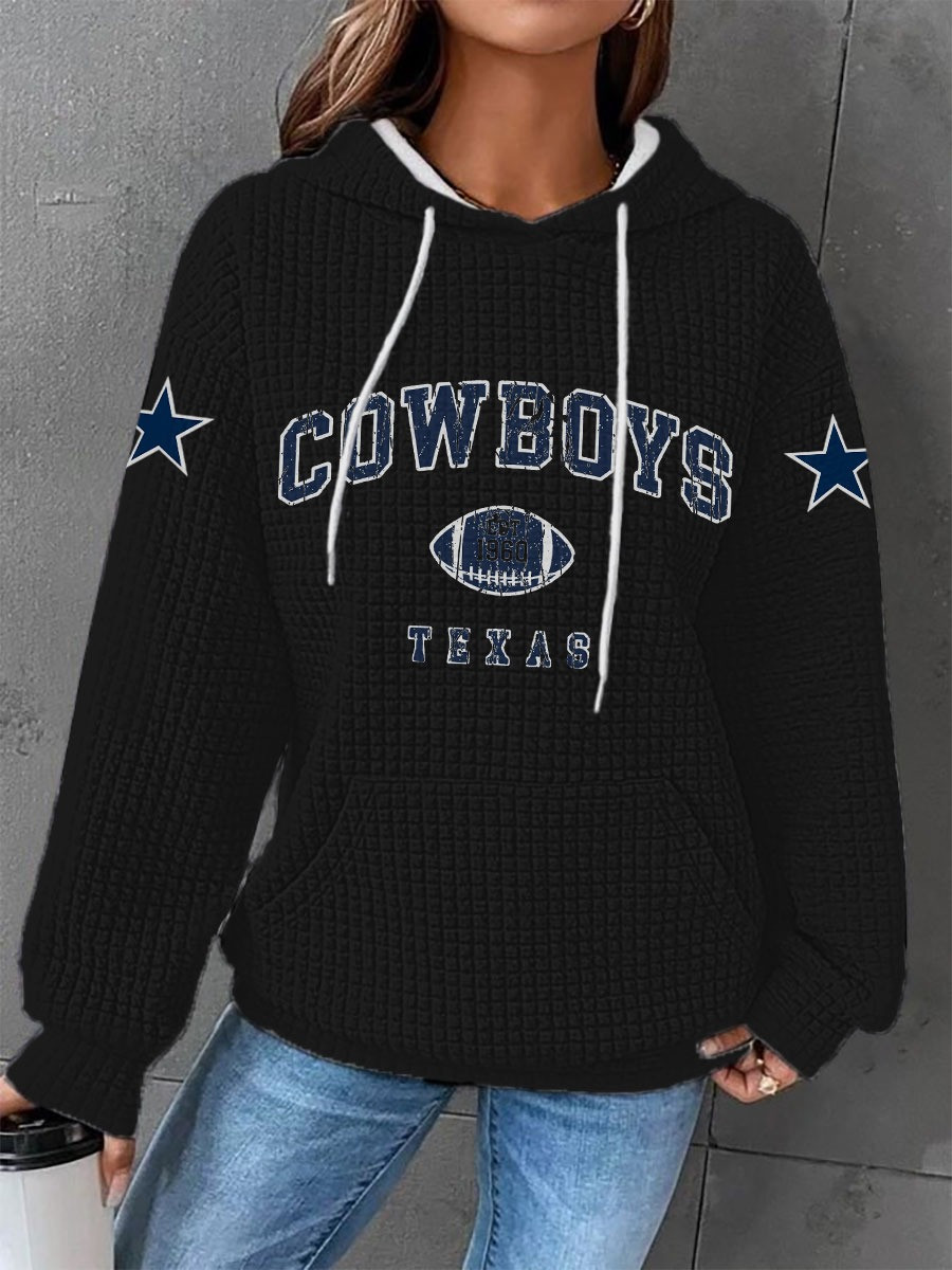 Glamasiacorner Women's Dallas Cowboys Hoodie - Football