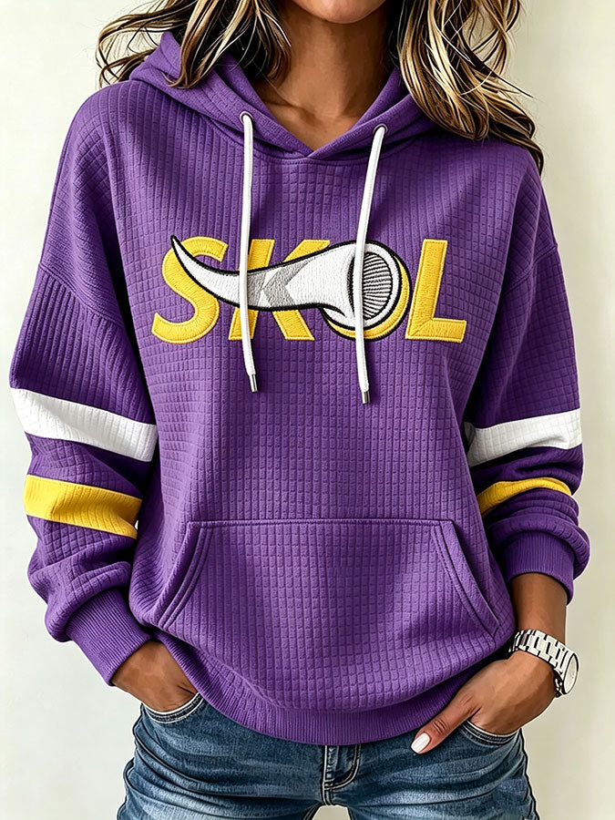 Glamasiacorner Women's Minnesota Vikings Hoodie - Football