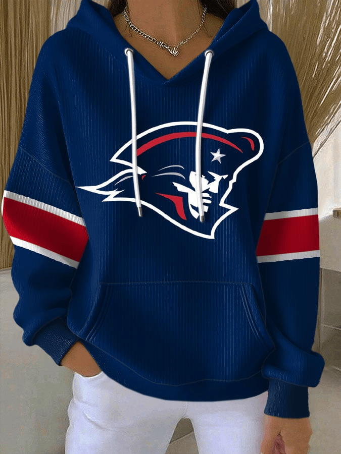 Glamasiacorner Women's New England Patriots Hoodie