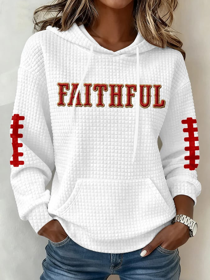 Glamasiacorner Women's San Francisco 49ers Hoodie - Football