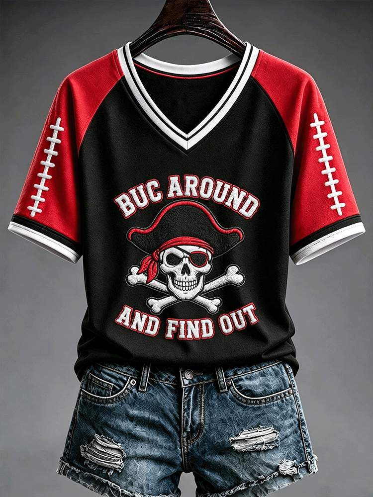 Glamasiacorner Women's Tampa Bay Buccaneers Shirt - Football